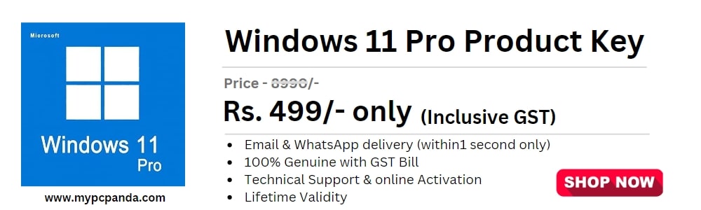 Windows 11 Pro Product key Price