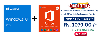 Windows 10 Pro Key + MS Office 2021 Professional Plus price