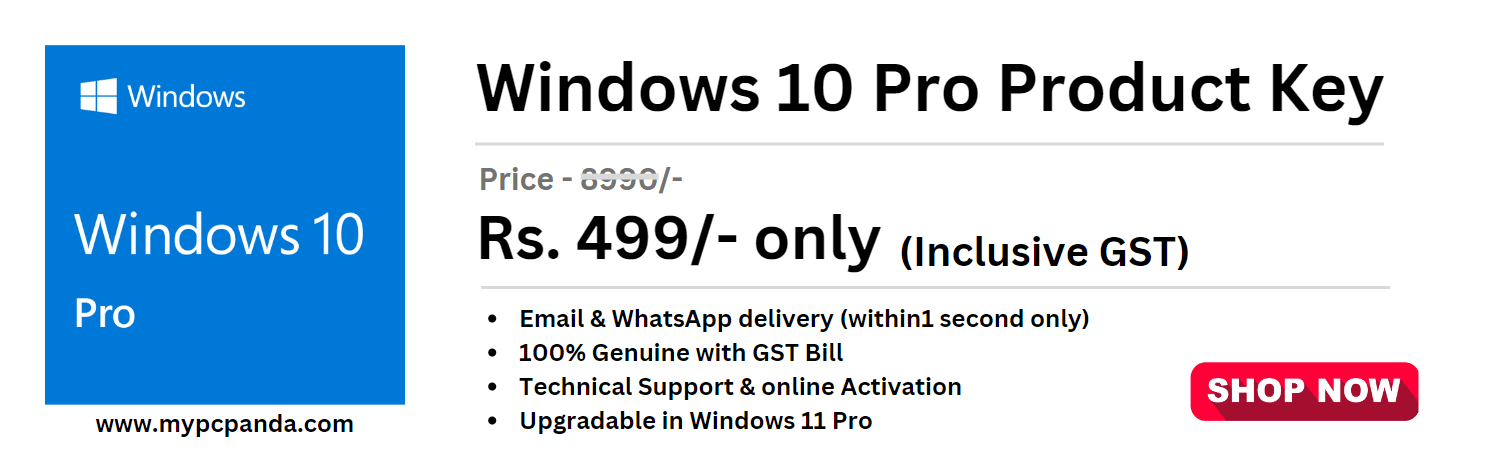 Windows 10 Pro Product key Price