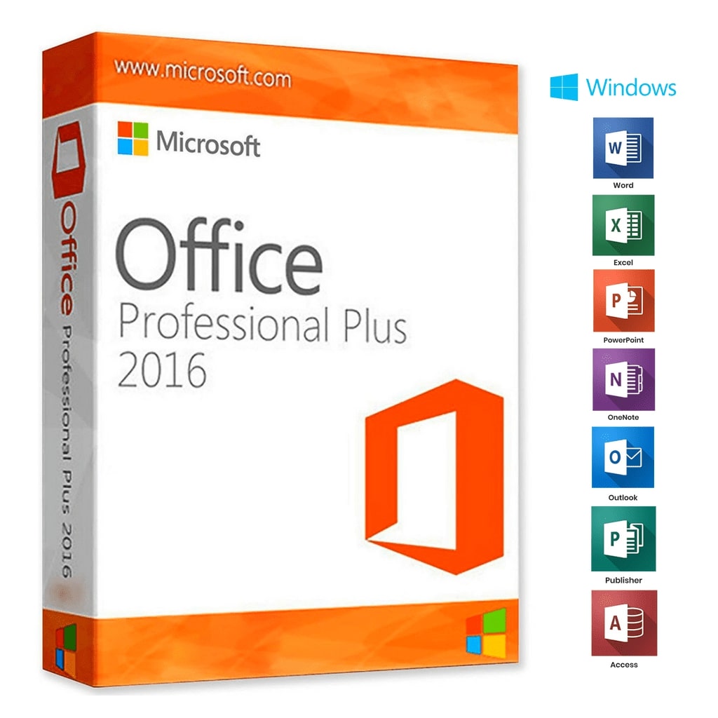 Microsoft office 2016 Professional Plus